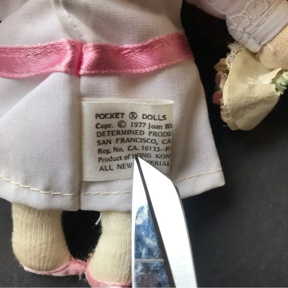 Vintage Joan Walsh Anglund Pair of Dolls and Book Set